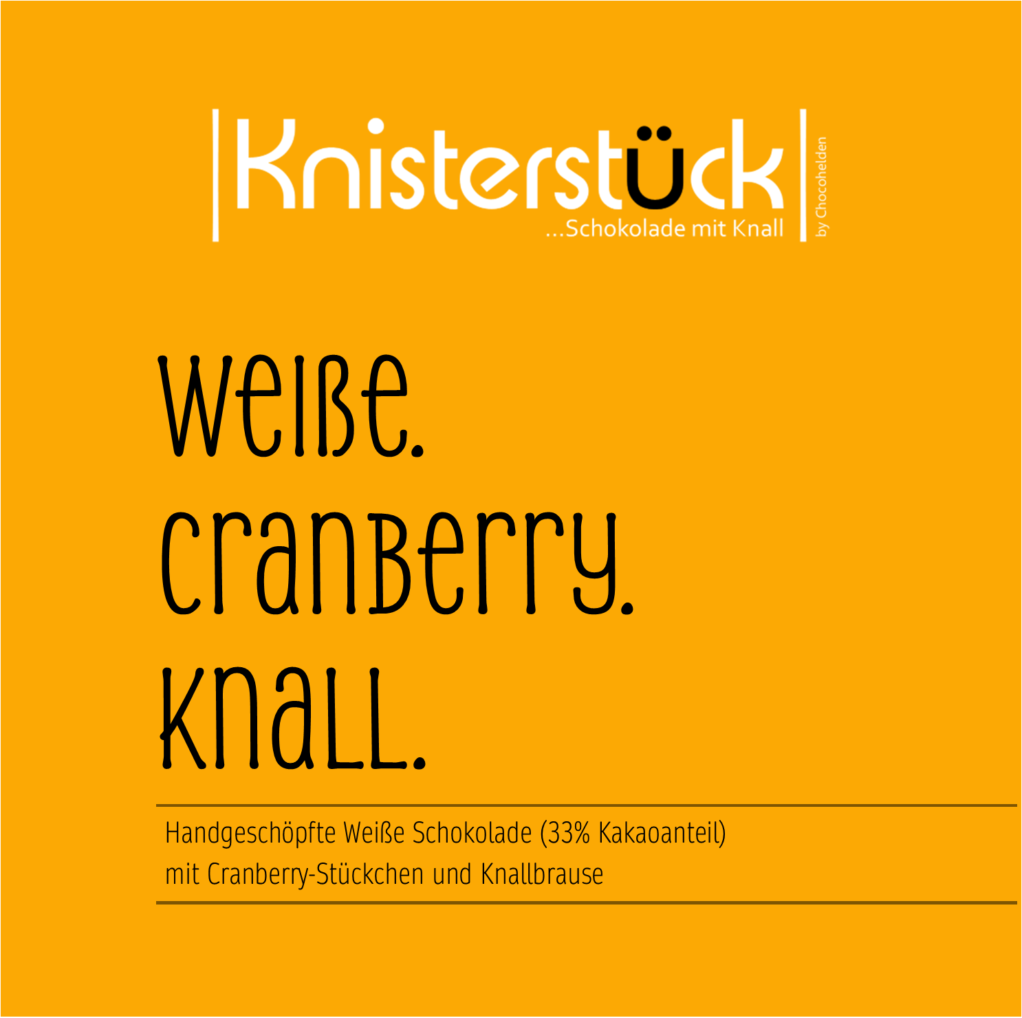 Weiße mit Cranberries & Knall