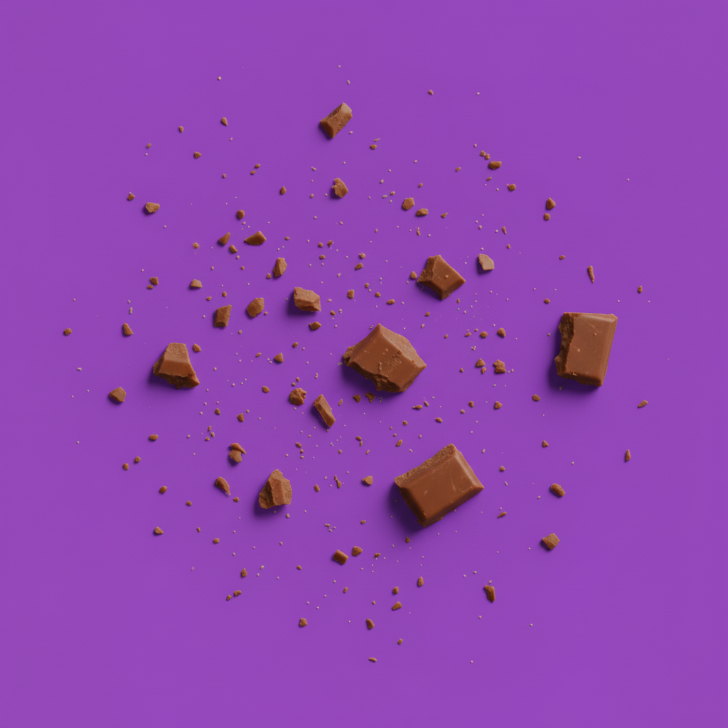 Vollmilch mit Brombeere & Knall